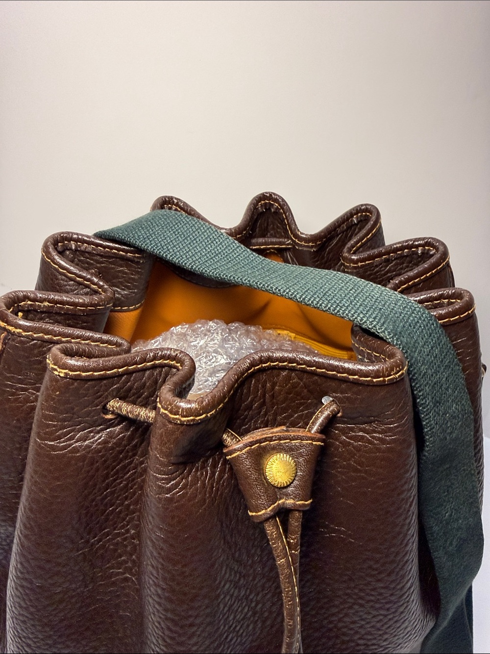 Bally Pebbled Leather Bucket Bag - Picture 5 of 11